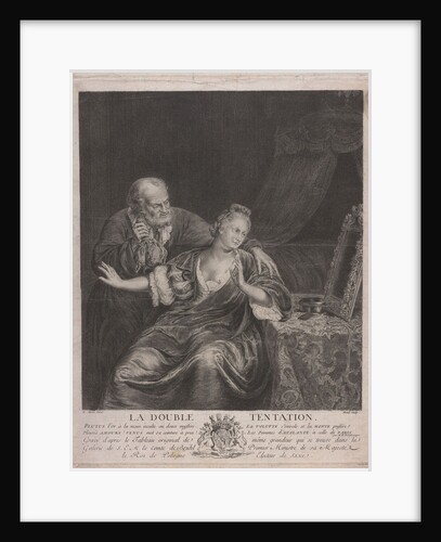 Double Temptation, 18th century by Élie Mesnil