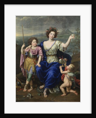 The Marquise de Seignelay and Two of her Sons, 1691 by Pierre Mignard