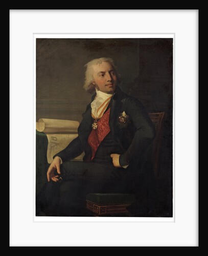 Portrait of Friedrich Karl Ludwig, Duke of Schleswig-Holstein-Sonderburg-Beck, 1798 by Jean Laurent Monnier