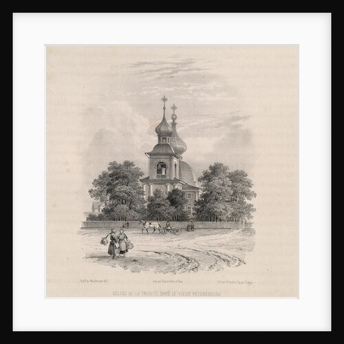 The Trinity Church in Saint Petersburg by Auguste de Montferrand