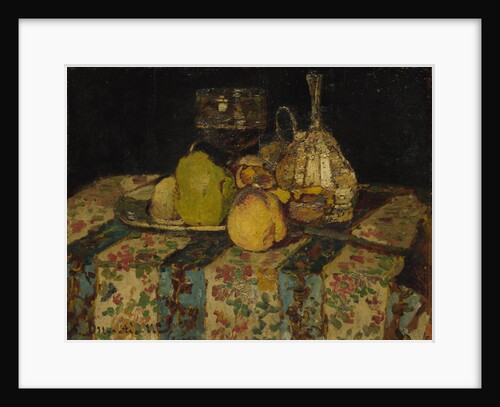 Still Life: Fruit, c. 1880 by Adolphe-Thomas-Joseph Monticelli