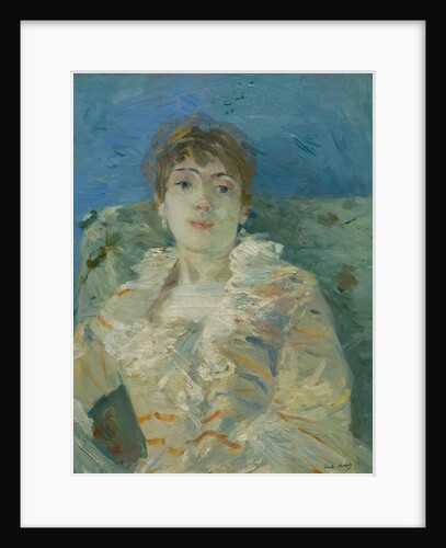 Girl on a Divan, ca 1885 by Berthe Morisot