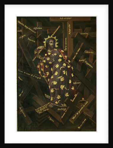El Cristo de las Cruces, Early 18th cen by Francisco Moyen