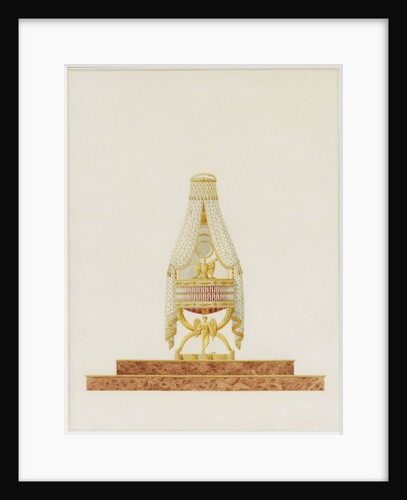 Design of the Bassinet for His Majesty the King of Rome, 1811 by Charles Percier