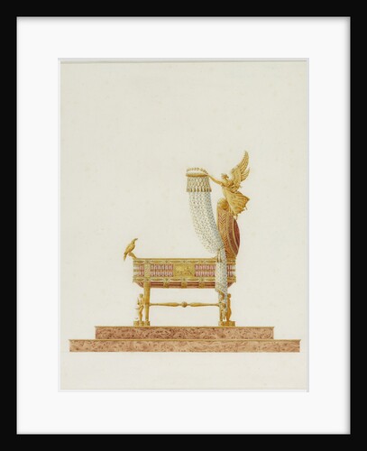Design of the Bassinet for His Majesty the King of Rome, 1811 by Charles Percier