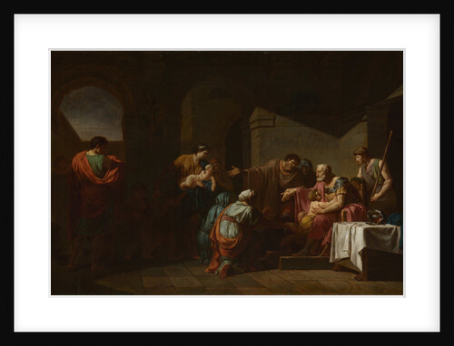Belisarius receiving Hospitality from a Peasant, 1779 by Jean-François-Pierre Peyron