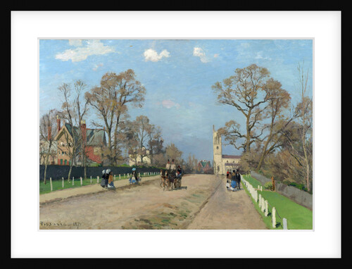 The Avenue, Sydenham by Camille Pissarro