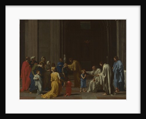 Seven Sacraments: Confirmation, ca 1637-1640 by Nicolas Poussin
