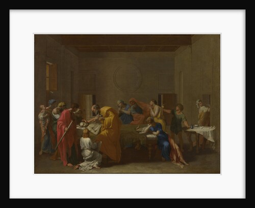 Seven Sacraments: Extreme Unction, ca 1637-1640 by Nicolas Poussin