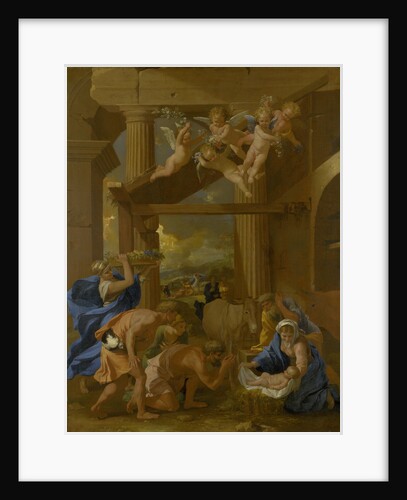 The Adoration of the Shepherds, c. 1633 by Nicolas Poussin