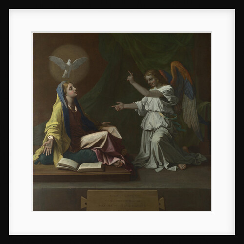 The Annunciation, 1657 by Nicolas Poussin