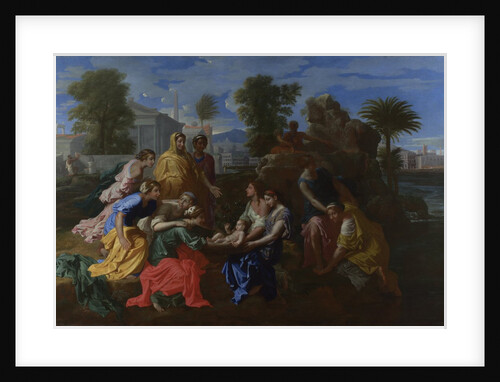 The Finding of Moses, 1651 by Nicolas Poussin