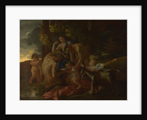 The Nurture of Bacchus, ca. 1628-1629 by Nicolas Poussin