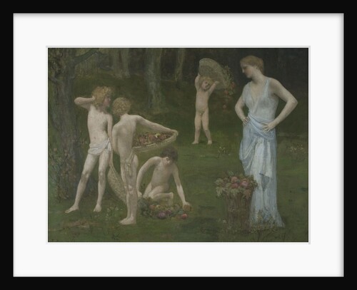 Children in an Orchard, c. 1886-1888 by Pierre Cécil Puvis de Chavannes