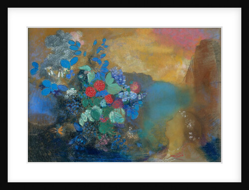 Ophelia among the Flowers, c. 1907 by Odilon Redon