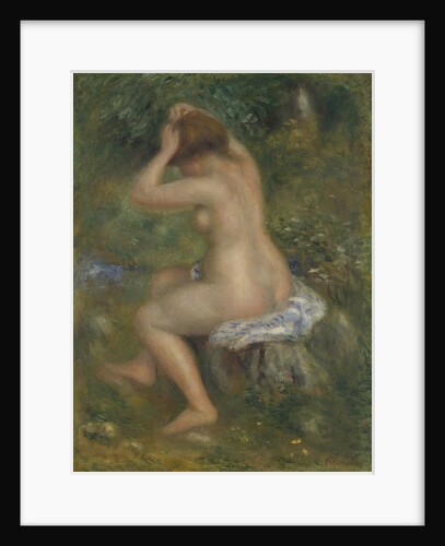 A Bather, ca. 1886-1890 by Pierre Auguste Renoir