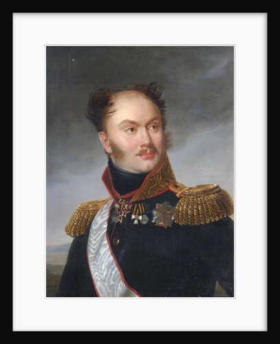 Portrait of Count Mikhail Fyodorovich Orlov, ca 1818 by Henri-Françoiss Riesener