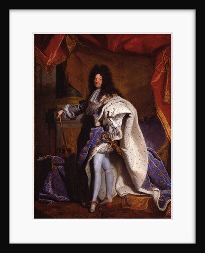 Louis XIV, King of France, 1702 by Hyacinthe François Honoré Rigaud