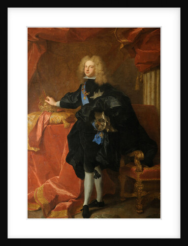 Philip V, King of Spain, 1701 by Hyacinthe François Honoré Rigaud