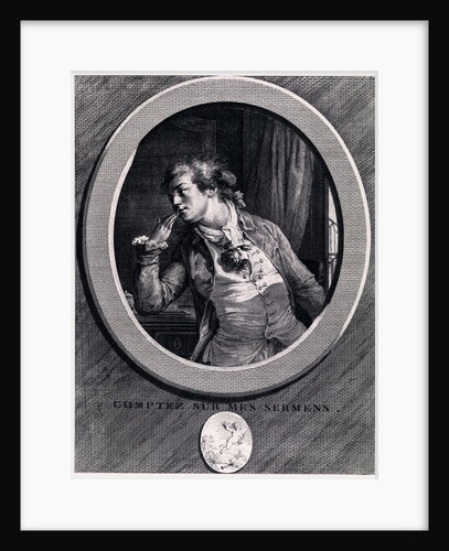 Comptez sur mes serments!, 1789 by Augustin de Saint-Aubin