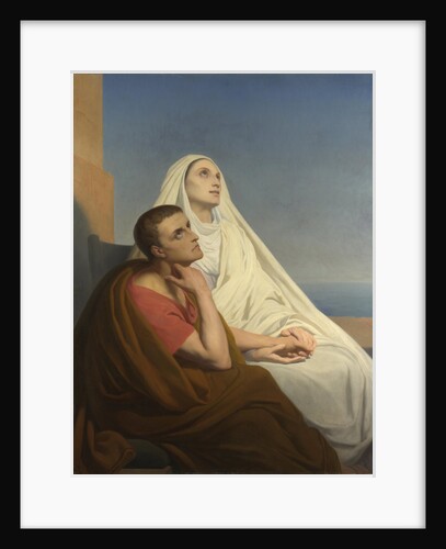 Saints Augustine and Monica, 1854 by Ary Scheffer