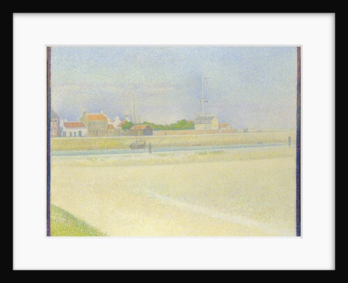 The Channel of Gravelines, Grand Fort-Philippe, 1890 by George Pierre Seurat