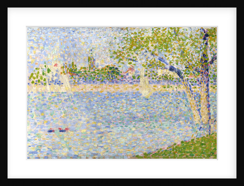 The Seine seen from La Grande Jatte by George Pierre Seurat