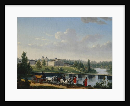 The Walk. The Golitsyns Estate Pekhra-Yakovlevskoye, 1820 by Jacques-François Joseph Swebach