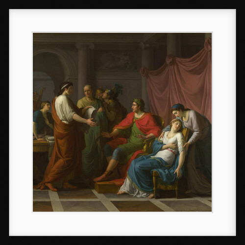 Virgil reading the Aeneid to Augustus and Octavia, 1787 by Jean-Joseph Taillasson