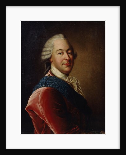 Portrait of Count Mikhail Illarionovich Vorontsov, Mid of the 18th cen by Louis Tocqué