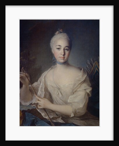 Portrait of Countess Anna Vorontsova, ca 1758 by Louis Tocqué