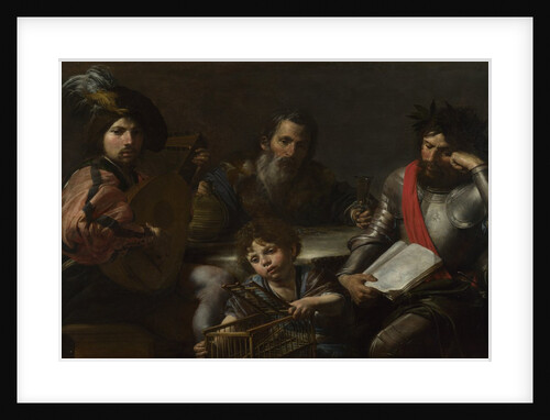 The Four Ages of Man, c. 1629 by Valentin de Boullogne