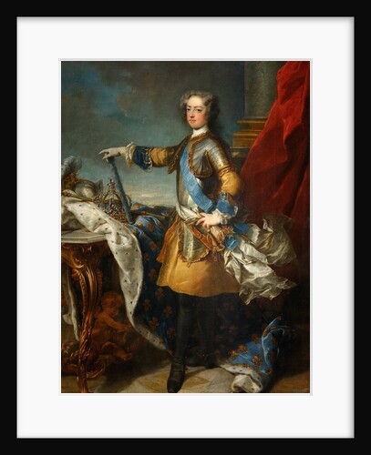 Portrait of the King Louis XV, ca 1723-1724 by Jean Baptiste Van Loo