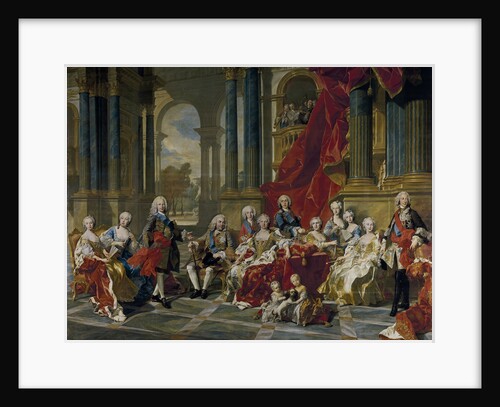 The Family of Philip V, King of Spain, 1743 by Louis Michel Van Loo
