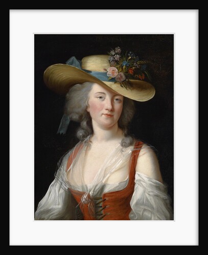 Portrait of Anne Catherine Le Preudhomme de Chatenoy, Comtesse de Verdun, as fine gardener, c. 1780 by Marie Louise Elisabeth Vigée-Lebrun
