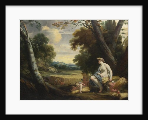 Ceres and Harvesting Cupids, c. 1635 by Simon Vouet