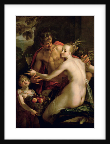 Bacchus, Ceres and Amor, ca. 1600 by Hans von Aachen