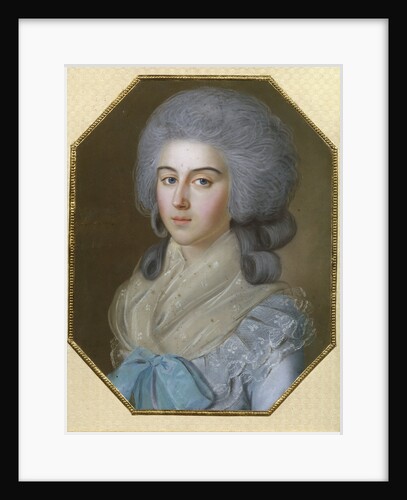 Portrait of Countess Anna Alexandrovna Golitsyna, Baroness Stroganova, 1786 by Johann Bardou
