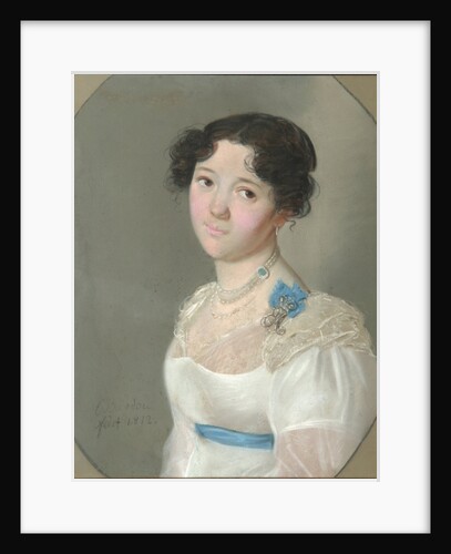 Portrait of Countess Agrafena Yuryevna Obolenskaya, née Neledinskaya-Meletskaya, 1812 by Karl Wilhelm Bardou