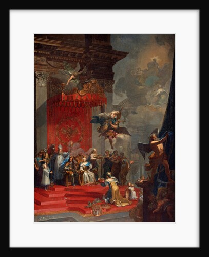 Holy Roman Empress Elisabeth Christine by Johann Georg Böhm the Elder