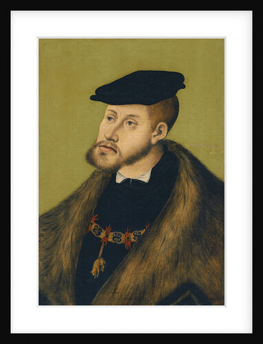 Portrait of the Emperor Charles V, 1533 by Lucas Cranach the Elder