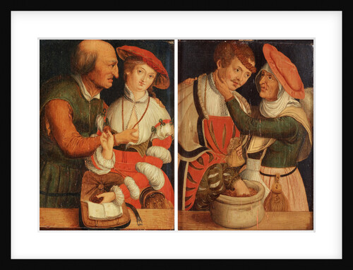The Unequal Couples by Lucas Cranach the Elder