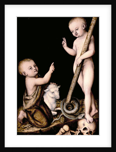 Christ and John the Baptist as Children, c.1535 by Lucas Cranach the Elder