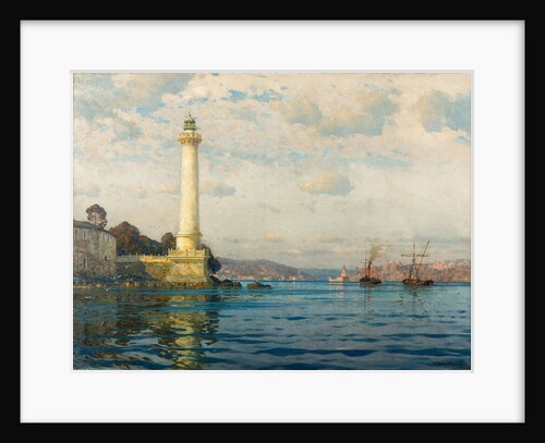 Ahirkapi Feneri Lighthouse, Early 20th cen by Michael Zeno Diemer