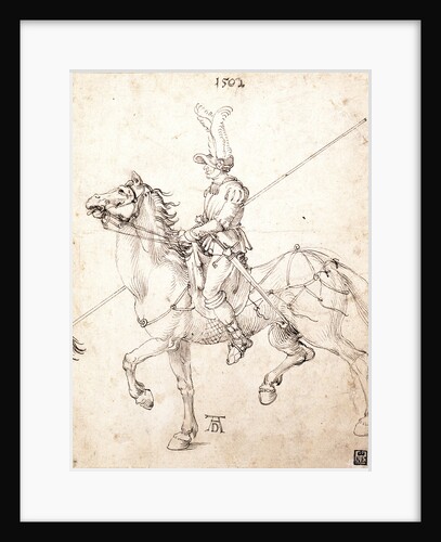 Lancer on Horseback, 1502 by Albrecht Dürer