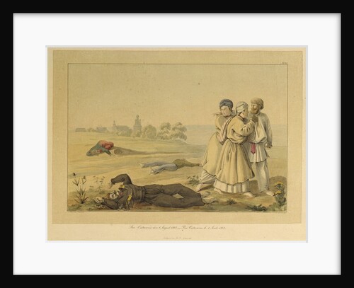 Near Ostrovno on August 1, 1812, 1820s by Christian Wilhelm von Faber du Faur