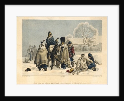 Near Smarhon on December 3, 1812, 1820s by Christian Wilhelm von Faber du Faur