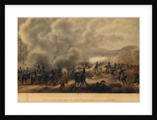 The Battle of Krasnoi on August 14, 1812, 1820s by Christian Wilhelm von Faber du Faur