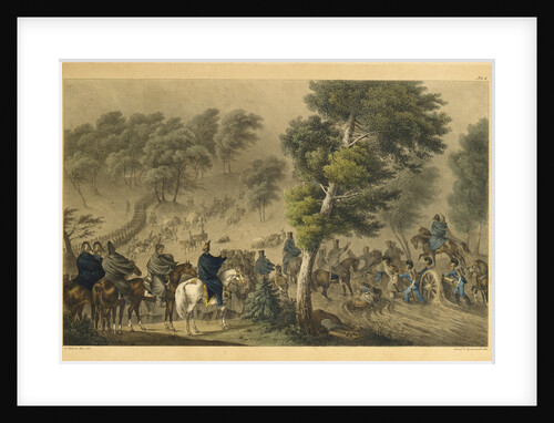 Between Kirgaliczky and Suderva, 30 June 1812, 1820s by Christian Wilhelm von Faber du Faur