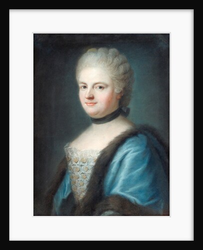 Portrait of Marie Leszczynska, Queen of France by Franz Bernhard Frey